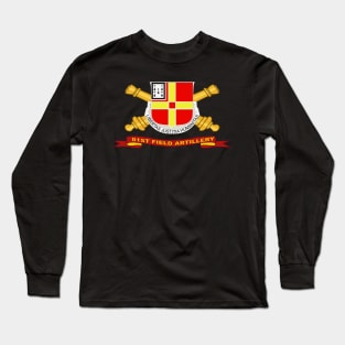 81st Field Artillery w Br - Ribbon Long Sleeve T-Shirt